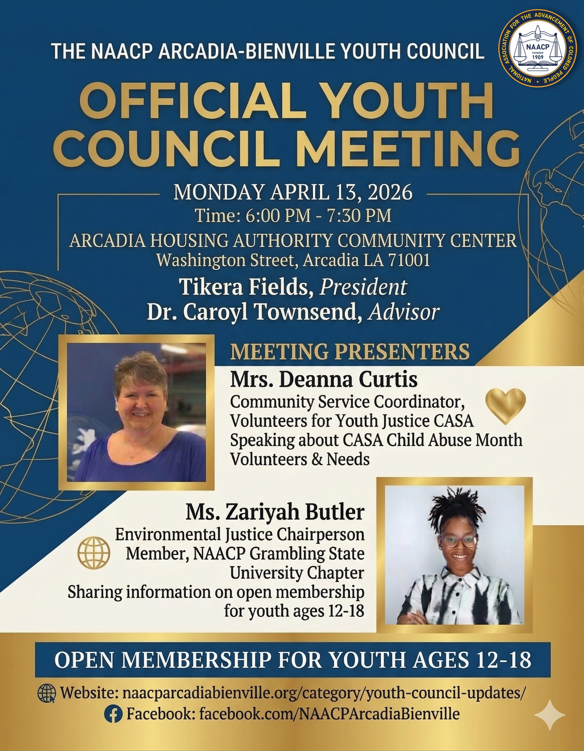 April 2026 Monthly Meeting